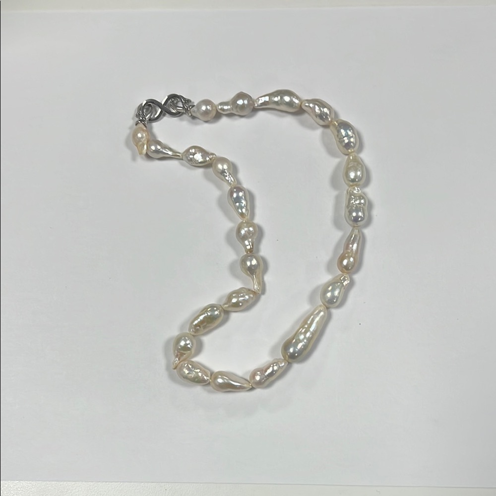 Genuine Baroque Freshwater Pearl Necklace